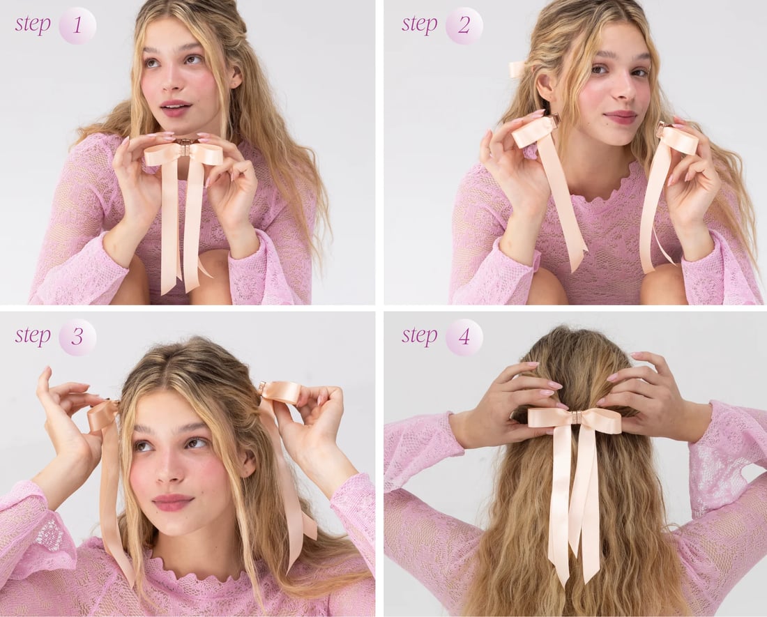 THE BOW - Magnetic Bow Hair Clip