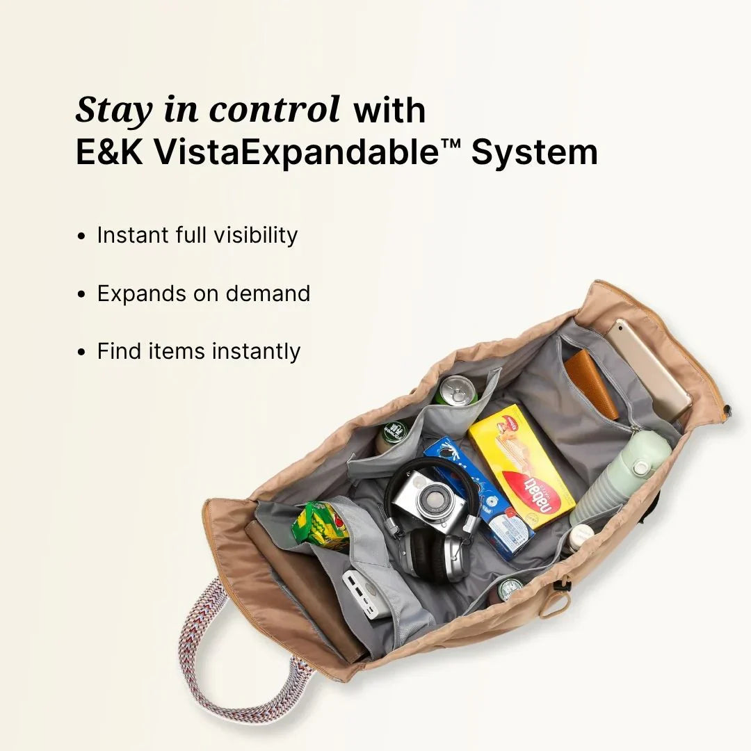 Your Go-To Everyday Bag: Holds Everything, Stays Organized (15 Smart Pockets)