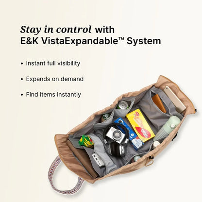 Your Go-To Everyday Bag: Holds Everything, Stays Organized (15 Smart Pockets)