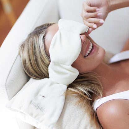 Sleep Mask | The weightedBlanket For Your Eyes, DeepSleep, side-sleeping Friendly100% Blackout