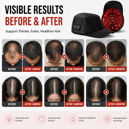 LLLT Red Light Therapy Hair Growth Cap