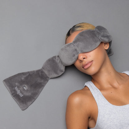 Sleep Mask | The weightedBlanket For Your Eyes, DeepSleep, side-sleeping Friendly100% Blackout
