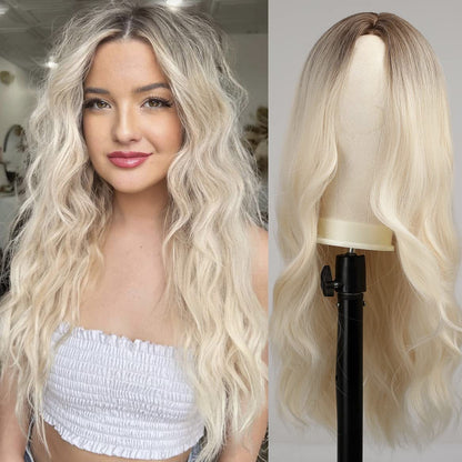 [26 inch] Human Hair Blend · Realistic Styles for Everyday Wear 丨 Synthetic Wig