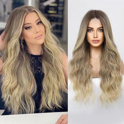 [26 inch] Human Hair Blend · Realistic Styles for Everyday Wear 丨 Synthetic Wig