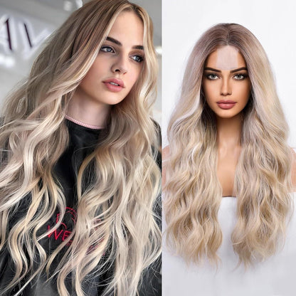 [26 inch] Human Hair Blend · Realistic Styles for Everyday Wear 丨 Synthetic Wig