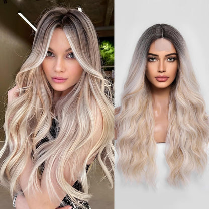 [26 inch] Human Hair Blend · Realistic Styles for Everyday Wear 丨 Synthetic Wig
