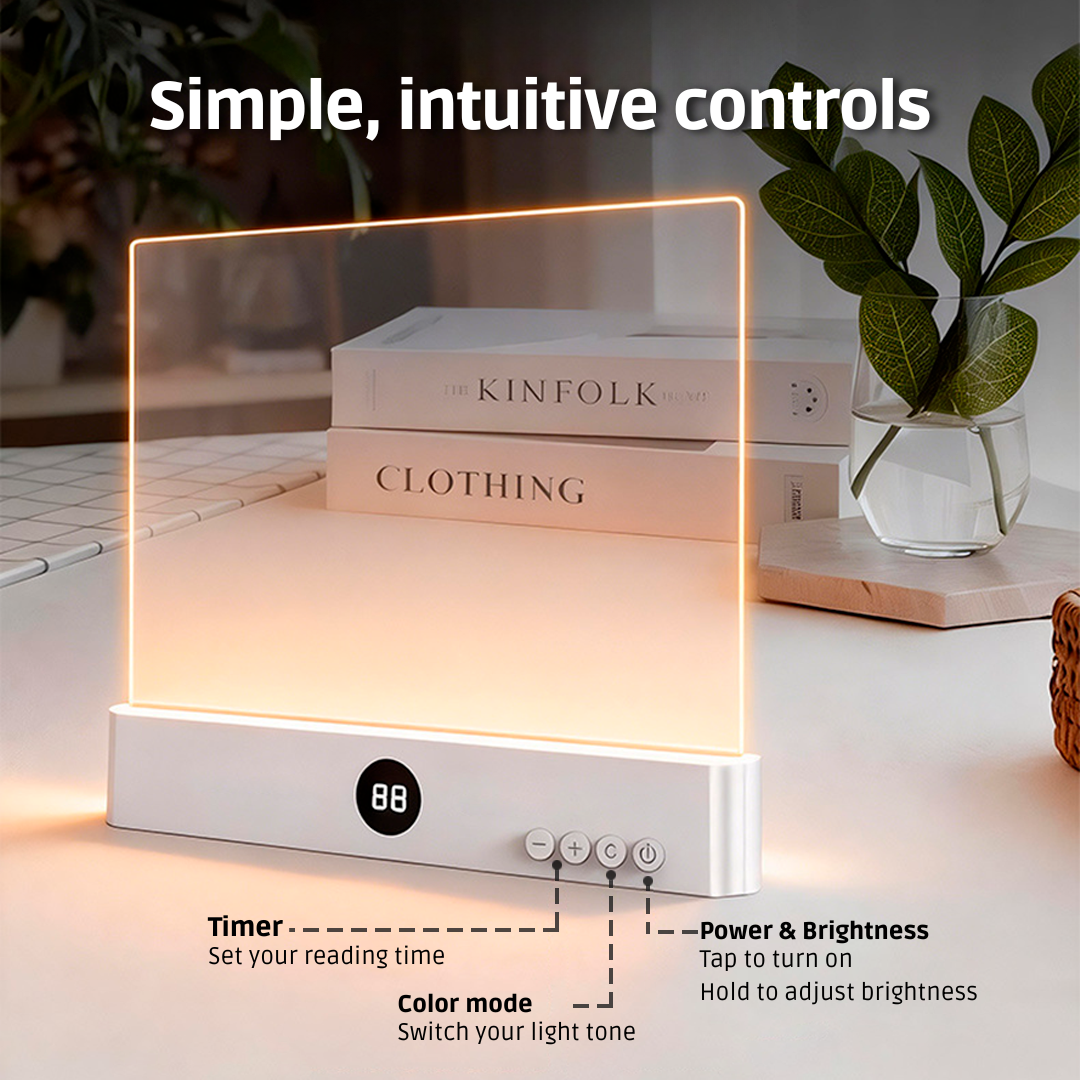 Sleep-Friendly Night Reading Light