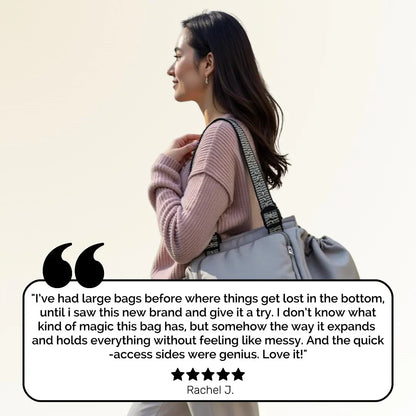 Your Go-To Everyday Bag: Holds Everything, Stays Organized (15 Smart Pockets)