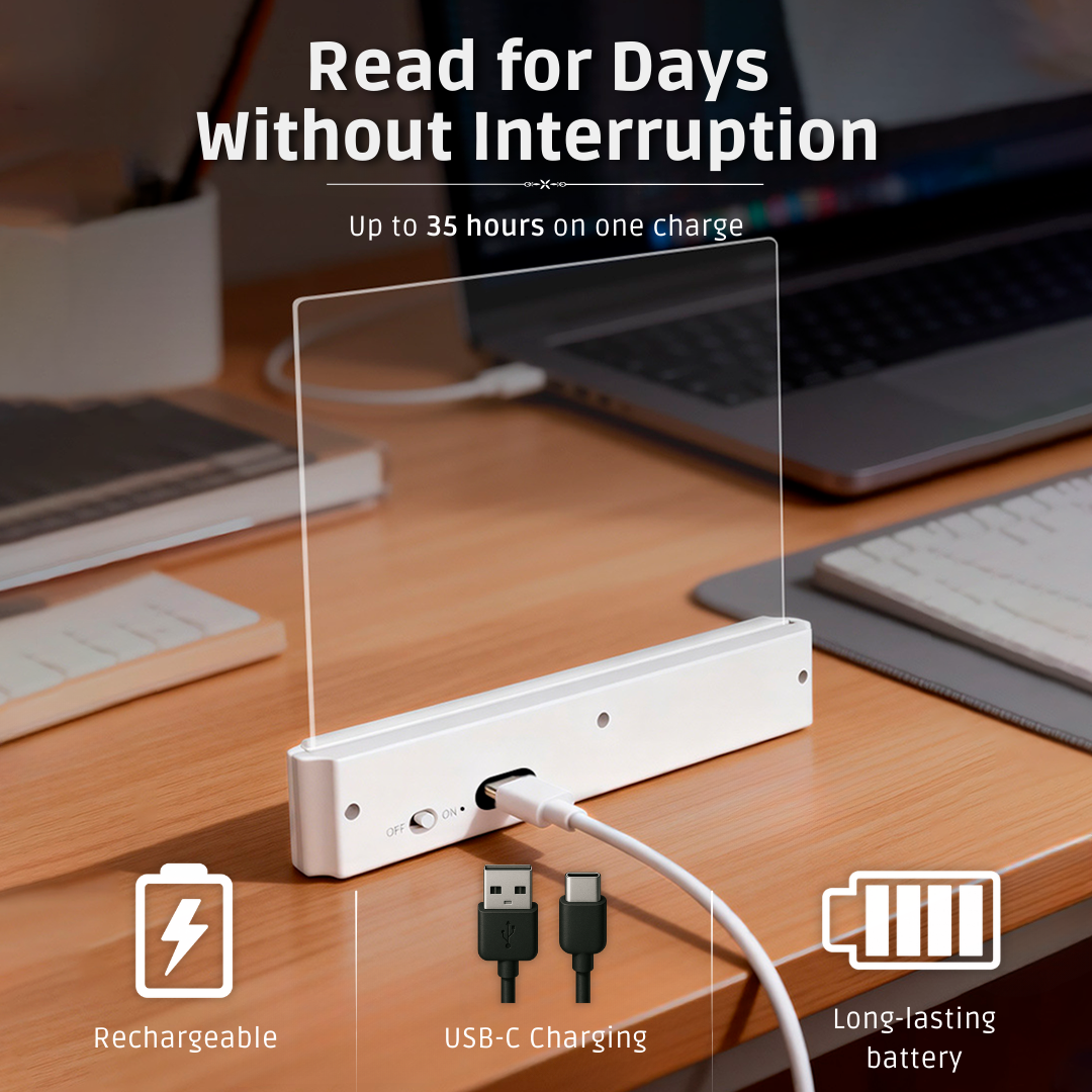 Sleep-Friendly Night Reading Light