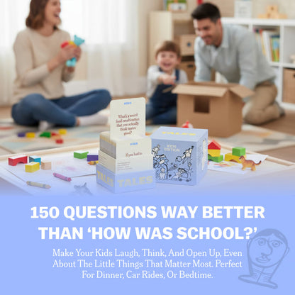 TALES Kids Edition Card Game – Fun Conversation Starters for Kids' learning