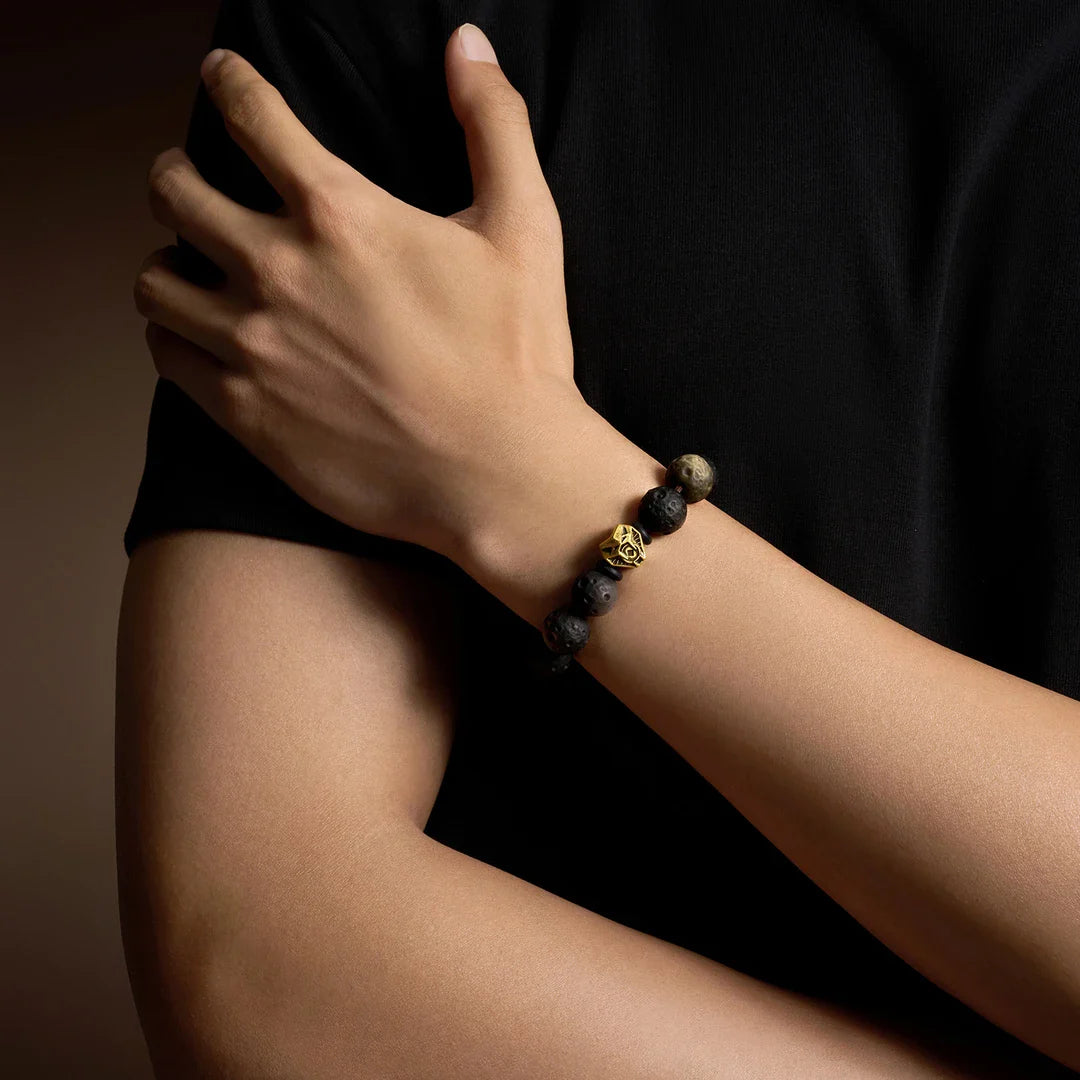 ⭐ Anubis Serpent Meteorite Bracelet